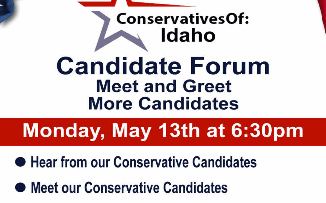 Monthly Engagement Meeting – May 13th Meeting More Candidates